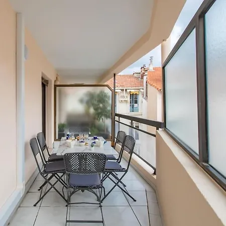 C16 - 2 Bdr Rue Antibes 4 Min Palais Festivals - Ac & Terrace